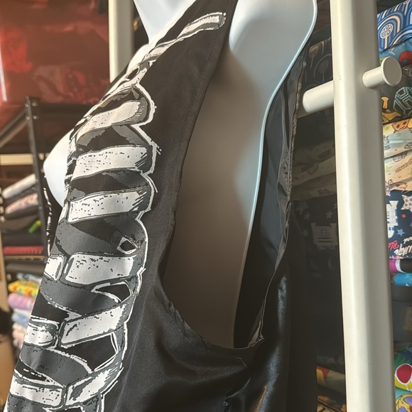 Spirit Halloween Skeleton Torso Vest - Picture 5 of 8